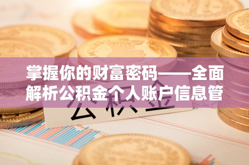 平顺掌握你的财富密码——全面解析公积金个人账户信息管理与优化