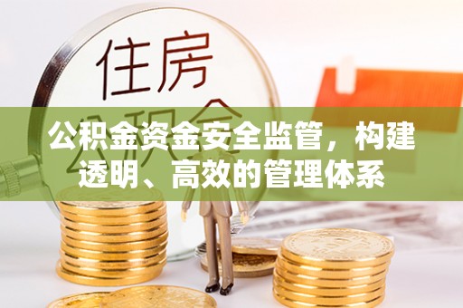 平顺公积金资金安全监管，构建透明、高效的管理体系